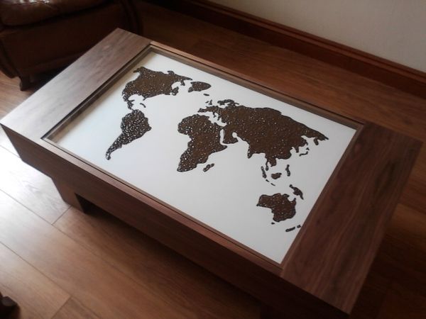 globe coffee table