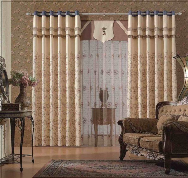 beautiful living room curtains