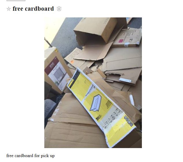 Free Cardboard