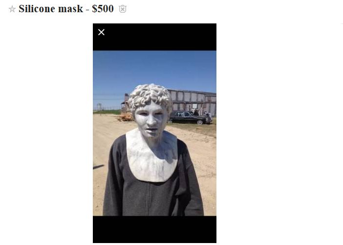 Greek God Mask