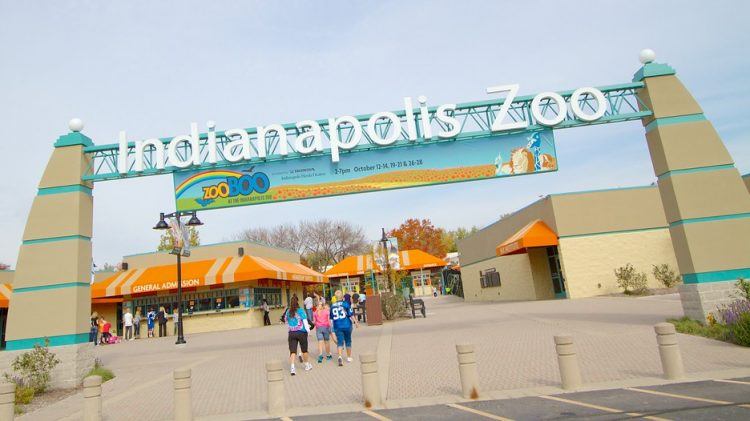 Indianapolis Zoo in River State Park