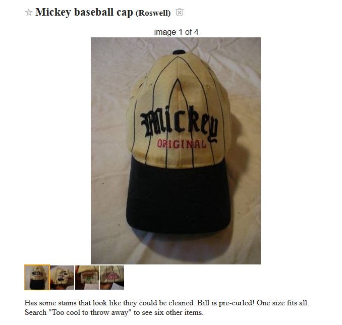 Mickey Cap