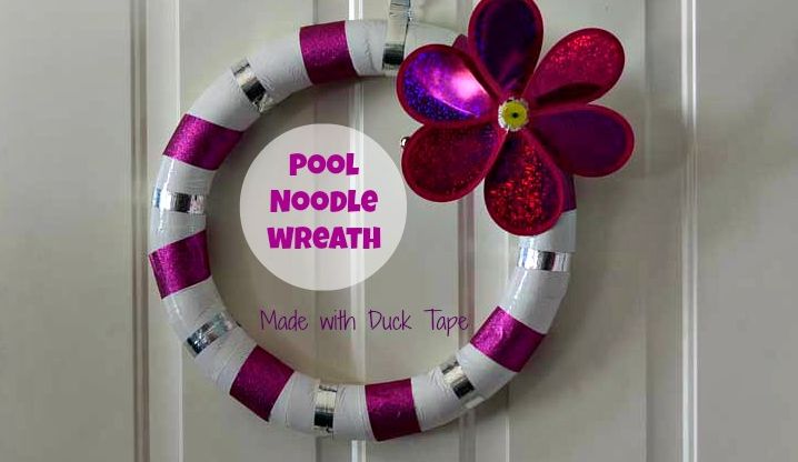 Pool Noodle Wreath