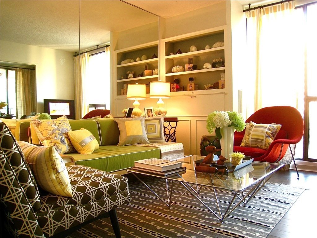 20 Modern Living Rooms With Retro Furniture