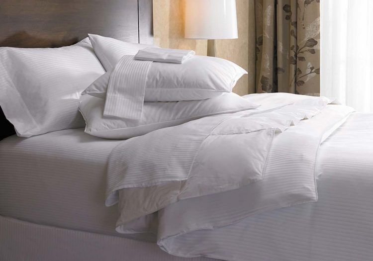 White Bedding Westin