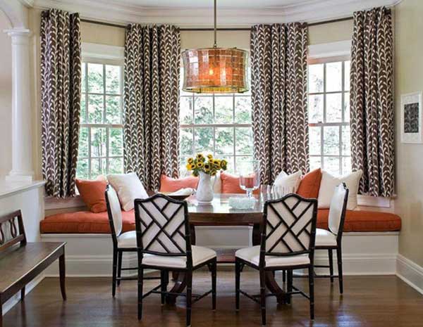 kitchen window seat for dining