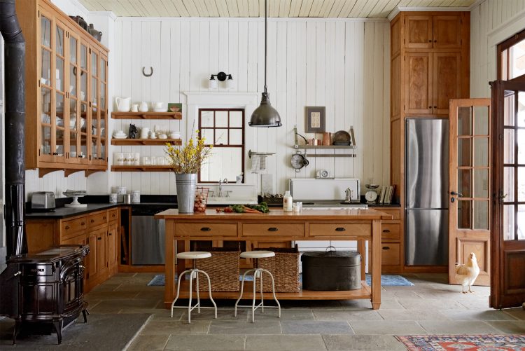 beautiful country kitchen 