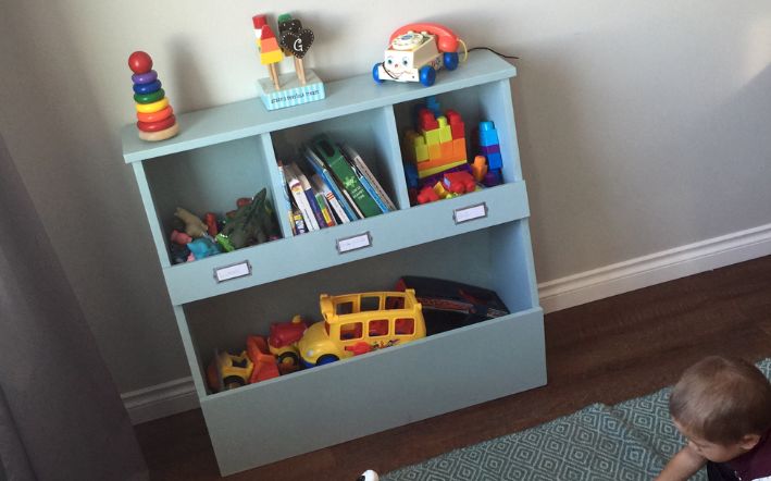 Cubby Style Toy Organizer