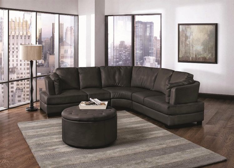 curved sectional sofa idea