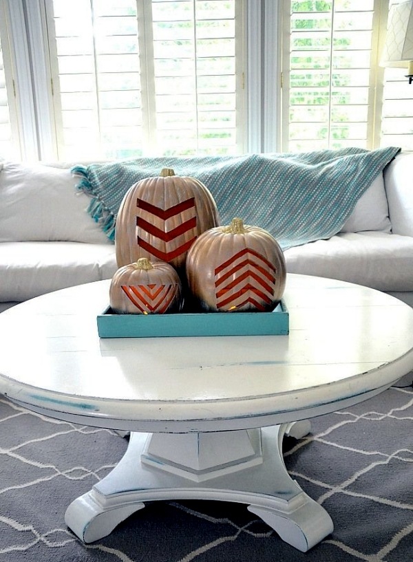 Decorated Pumpkin Fall Decor