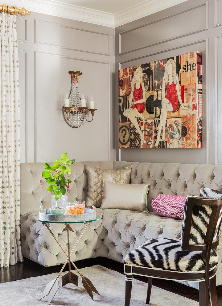 20 Living Spaces With Zebra Print Accents