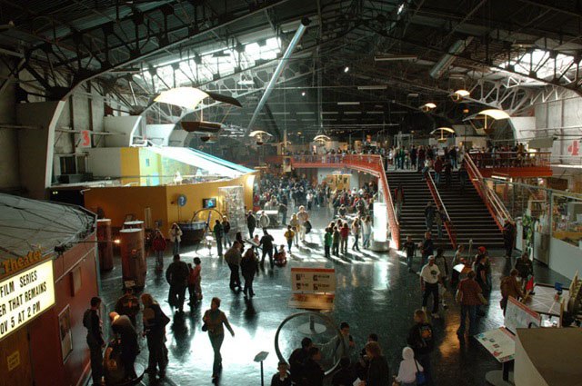 Museum floor in 2006