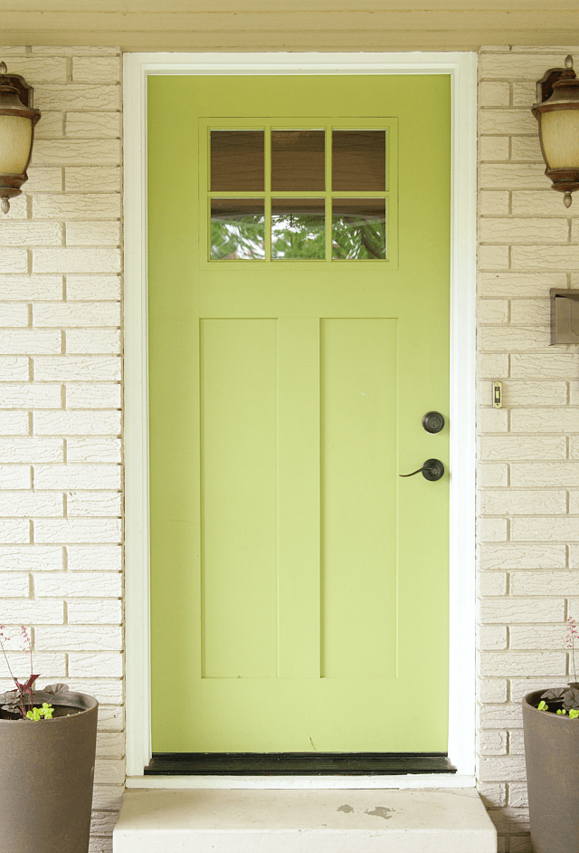 Green Front Door