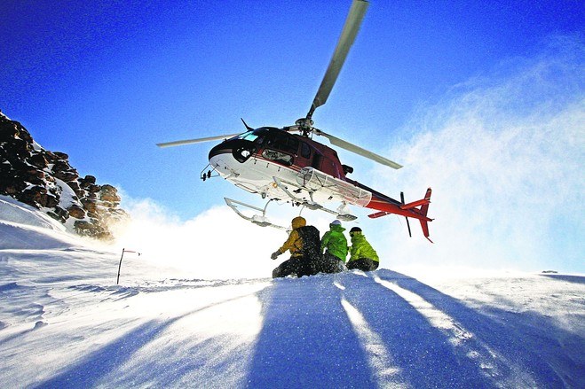 Heli-Skiing Ruby Mountains