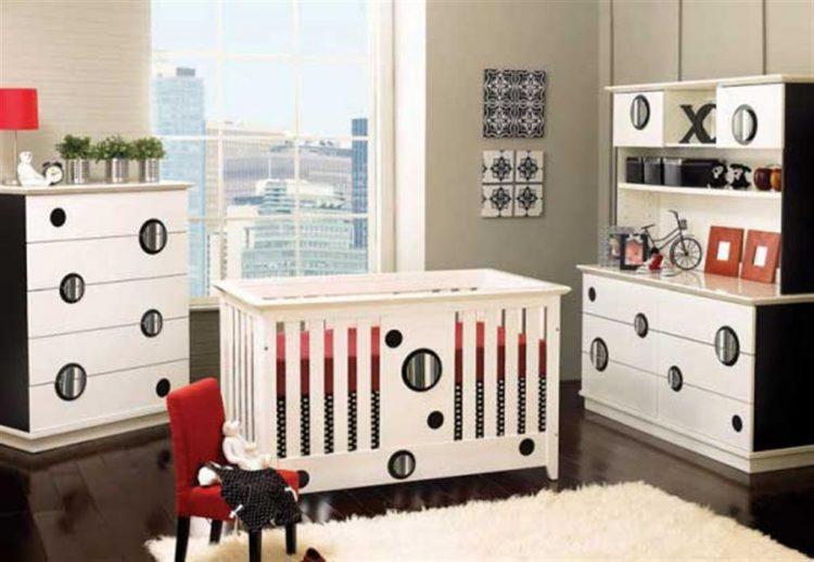 modern baby bedroom set