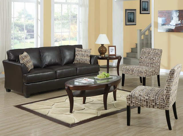 Armless Accent Chairs For Living Room