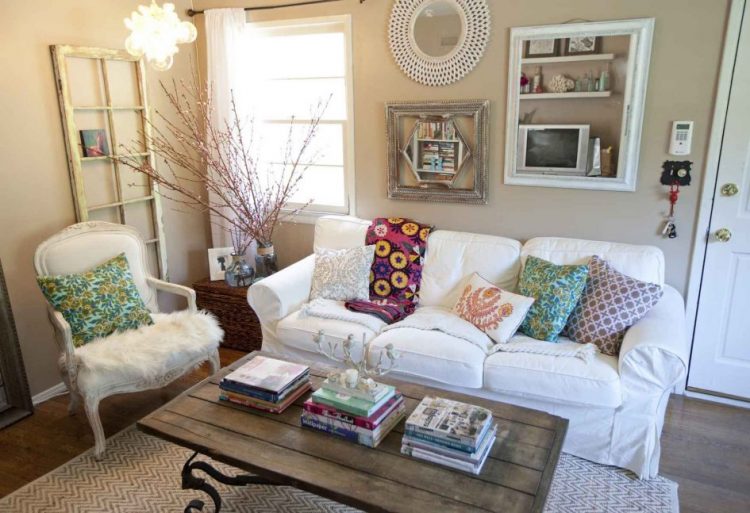 Shabby Chic Country Living Room