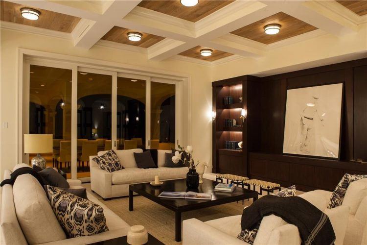 Sleek Lines Coffered Ceilings