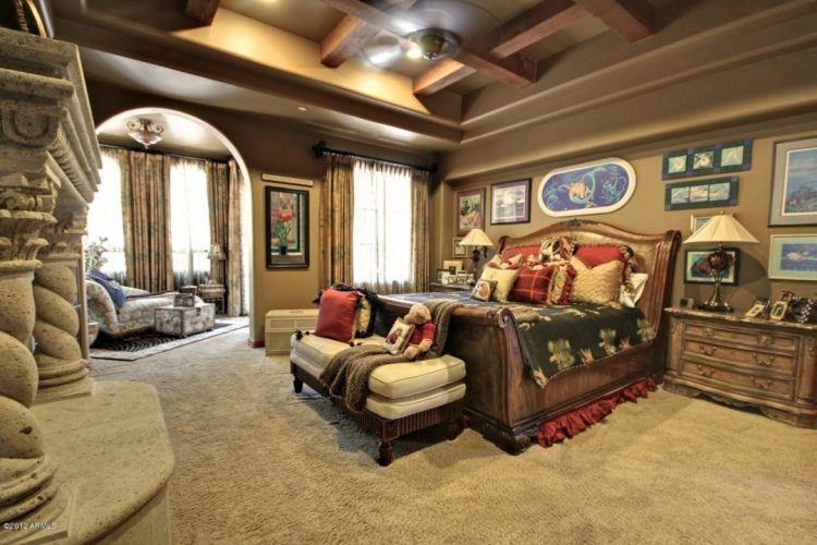 10 Beautiful Bedrooms With Coffered Ceilings