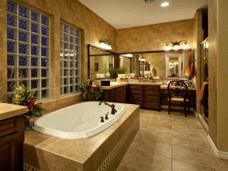 elegant apartment bathroom