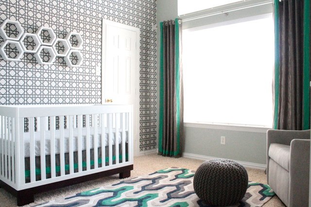 simple contemporary nursery 