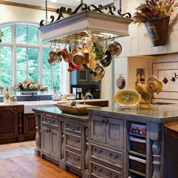 attractive country kitchen decor