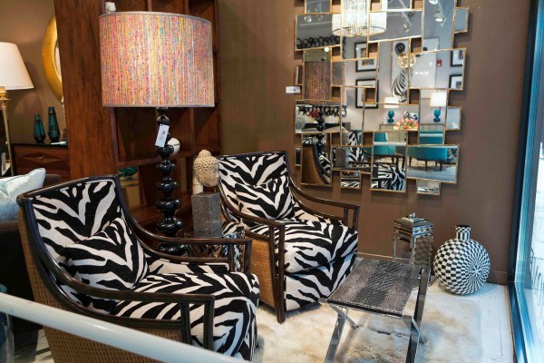 creative animal print living room chairs