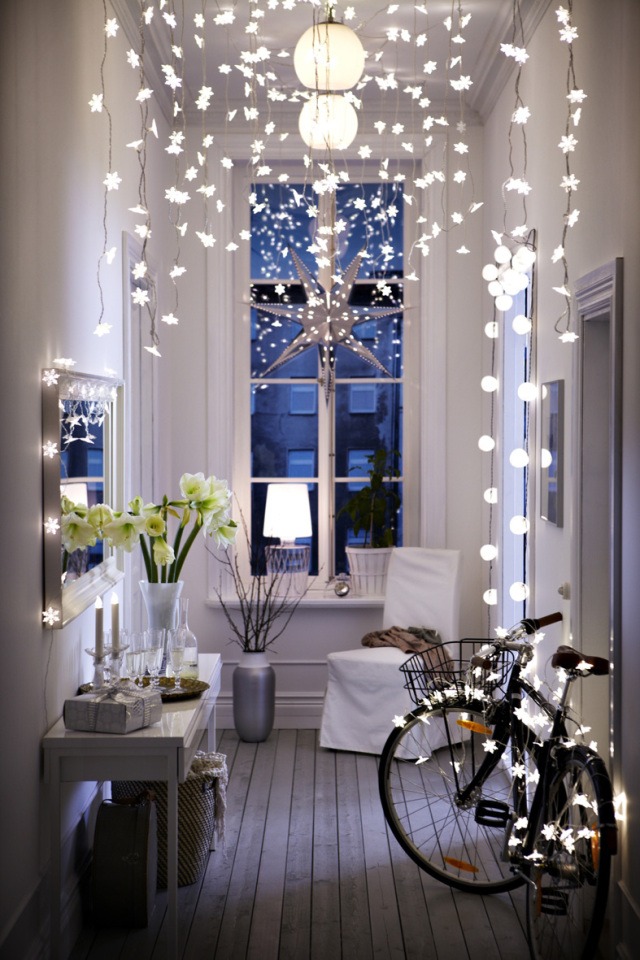 home design with hanging lights