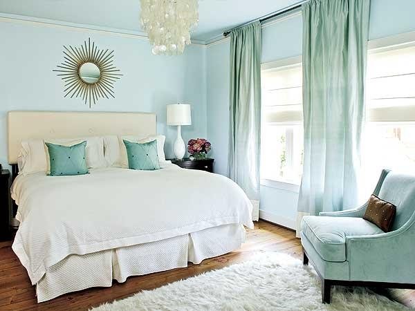 pastel blue bedroom