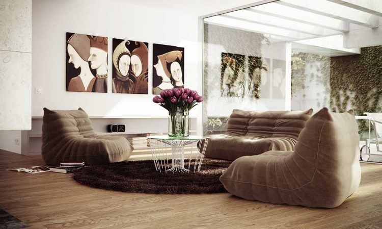 brown living room furniture