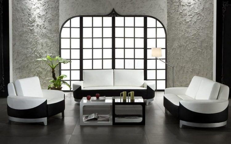 contemporary white leather living room furniture