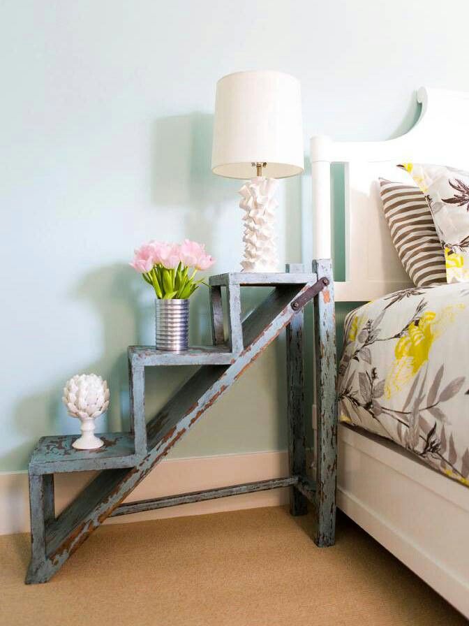 step stool table for bed