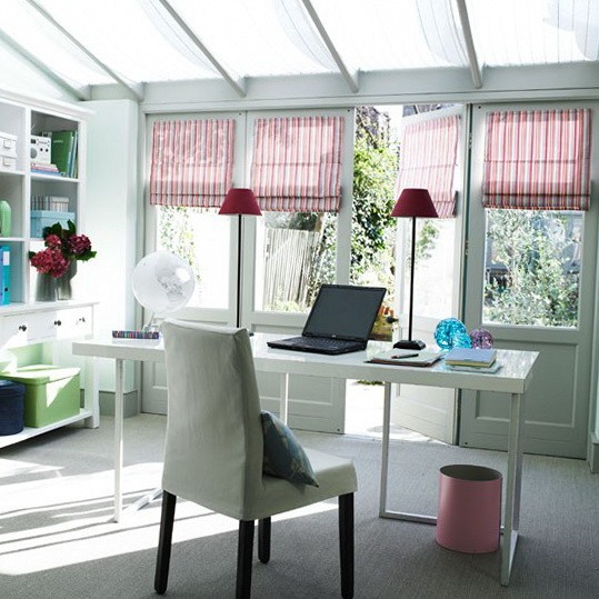 trendy simple home office design