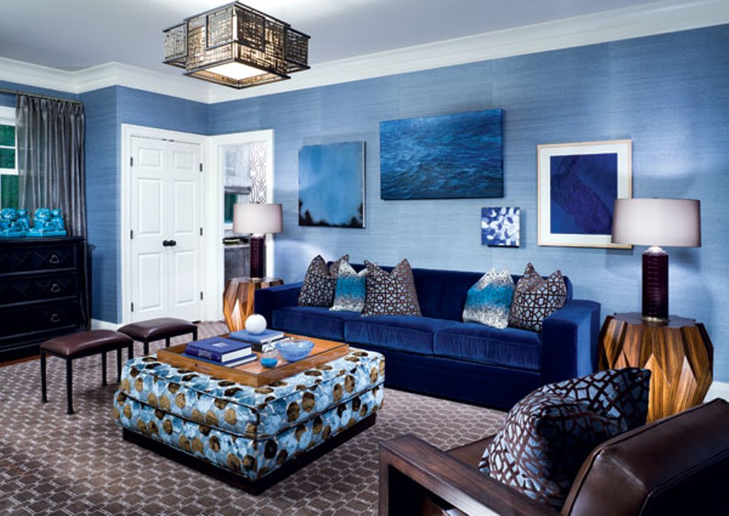 10 Blue Living Room Ideas and Designs