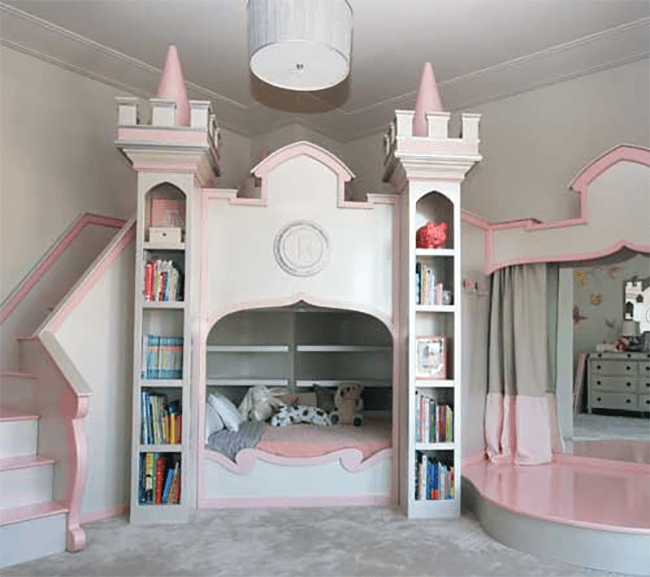 ballerina bed with stage