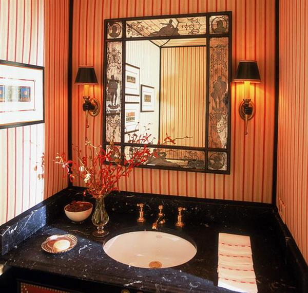 beautiful fall themed bathroom decor