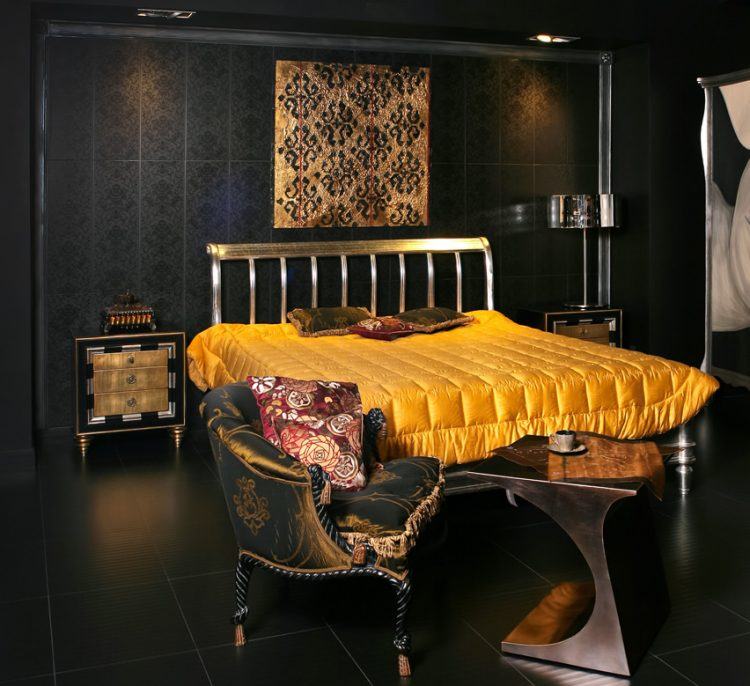 New Black And Gold Bedroom Ideas 