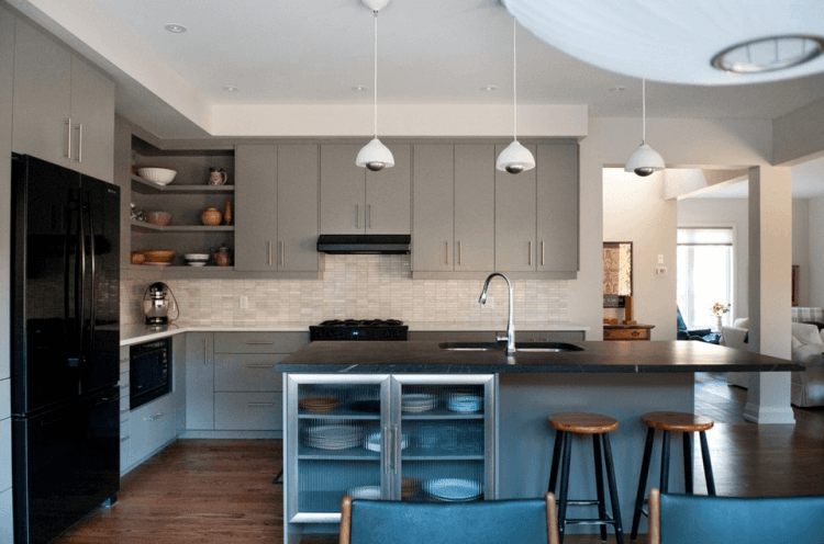 blue-storage-kitchen-island