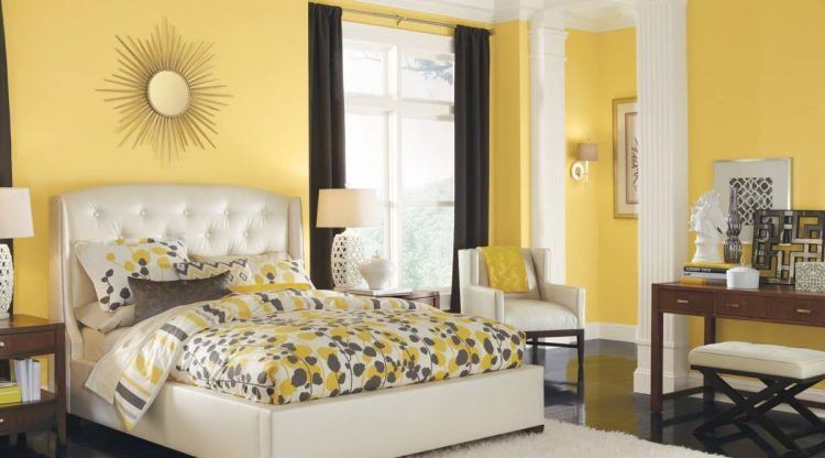 bright-yellow-colors-for-bedroom