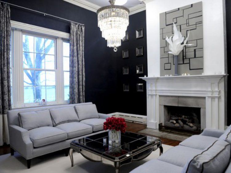 chic-black-living-room-space