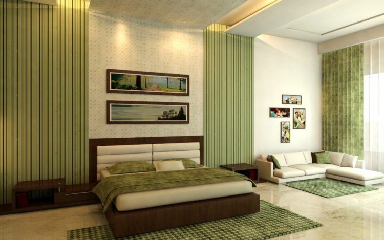 green-bedroom-with-flair