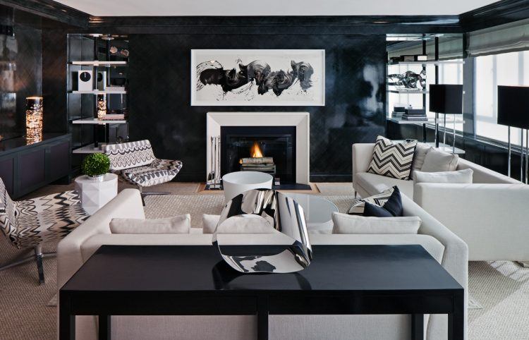 inspiring-black-themed-living-room