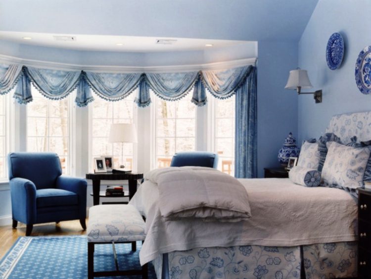 Luxury Blue Bedroom