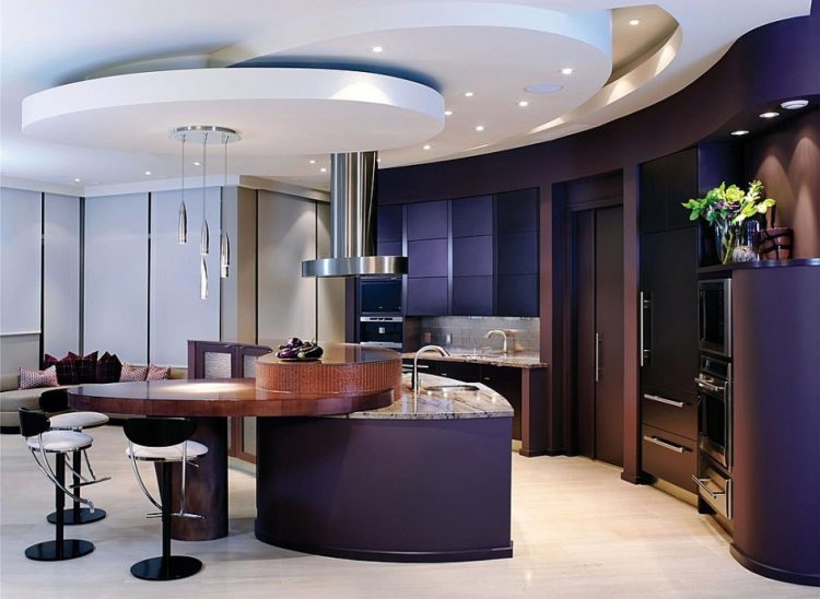 Luxury Kitchen with Recessed Lighting