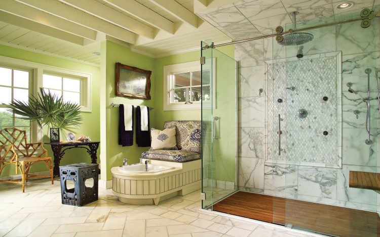 luxury-retreat-green-bathroom