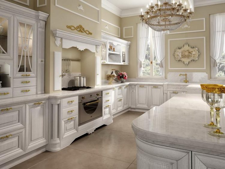 Luxury White Kitchen