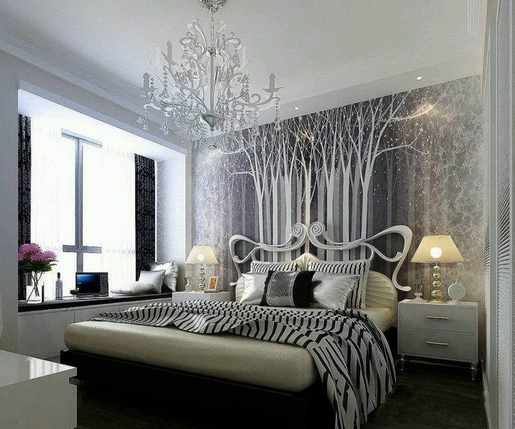 master-bedroom-with-gray-chandelier