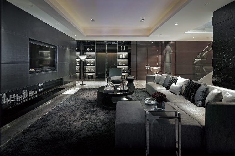 modern-black-living-room-style