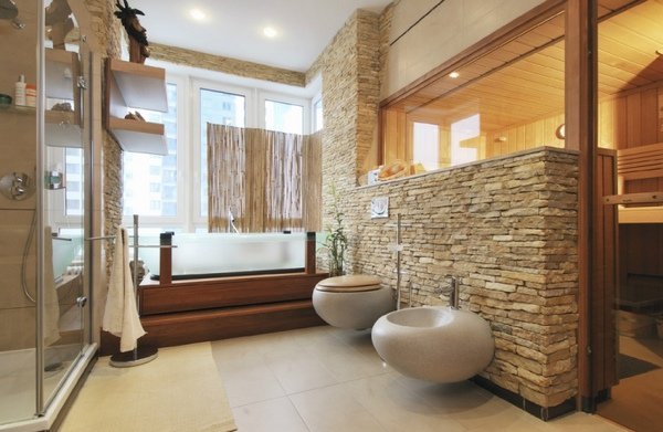 Natural Bathroom Trend