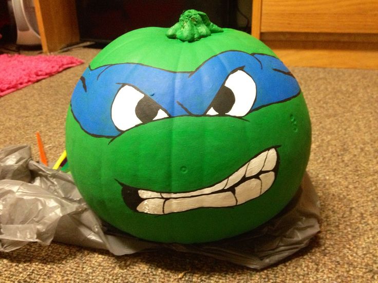 ninja-turtle-pumpkin-art